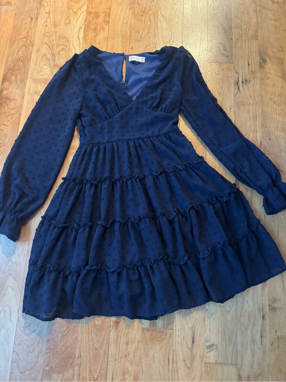 Altar'd State Navy Blue Dress